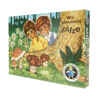 Wir sammeln Pilze