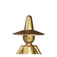 Spielfigur "Karli" Sonderedition gold