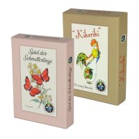 Spika Kartenspiel Set Spiel der Schmetterllinge + Kikeriki