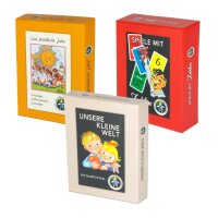 Spika Kartenspiel Set Unsere kleine Welt + Das...